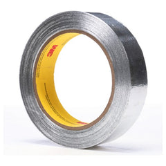 3M Aluminum Foil Tape 4380 Silver 1″ × 55 yd 3.25 Mil - Americas Industrial Supply