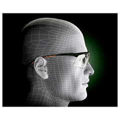‎3M Privo Protective Eyewear 12261-00000-20 Clear Anti-Fog Lens Black Frame - Americas Industrial Supply