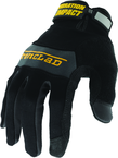 Vibration Impact Resistant Work Glove - Black/Gray - Large - Americas Industrial Supply