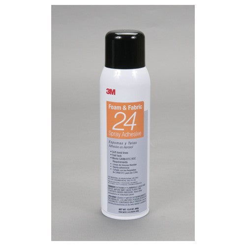20 Fl. Oz. (Net Wt. 13.8 oz.) Foam & Fabric Spray Adh Orange Alt Mfg # 07862 - Americas Industrial Supply