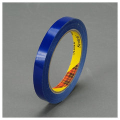 12 mm × 66 m Scotch Colored Film Tape Blue Alt Mfg # 61637 - Americas Industrial Supply