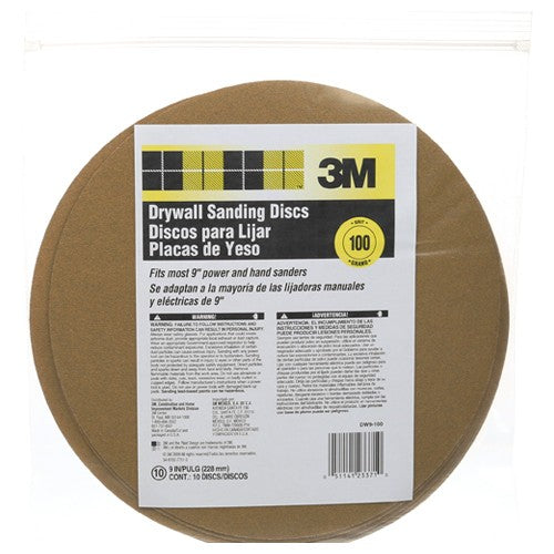 ‎3M Drywall Sanding Discs DW9-100 9″ - Americas Industrial Supply