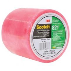 List 821 4" x 72 yds Labelgard Film Tape - Pink - Americas Industrial Supply