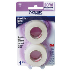 Nexcare Transpore Clear First Aid Tape 527-P1 1″ × 10 yds Wrapped - Americas Industrial Supply