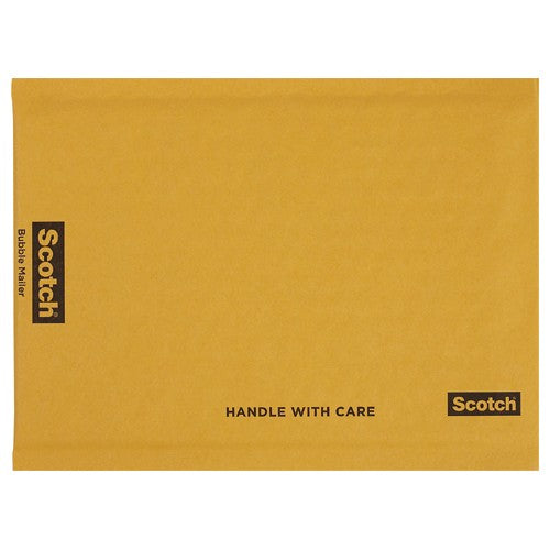 ‎Scotch Kraft Bubble Mailer 6-Pack 7974-6 9.5″ × 13.5 Size #4 - Americas Industrial Supply