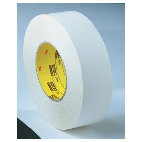 3M Textile Flatback Tape 2526 White 18 mm × 55 m 9.8 mil - Americas Industrial Supply
