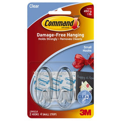 Command Small Clear Hooks 17092CLR-ES