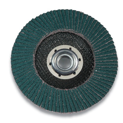 ‎7 in × 5/8-115/8-11 INT 546D Abrasive Flap Disc T27 40 Alt Mfg # 28648 - Americas Industrial Supply