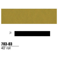 1/4 in × 40 ft 3M™ Scotchcal™ Striping Ta Gold Metallic Alt Mfg # 70303 - Americas Industrial Supply