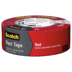 3M Red Duct Tape 3960-RD 1.88″ × 60 yd (48 mm × 54 8 m) - Americas Industrial Supply