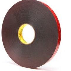 List 5925 1" x 72 yds VHB Acrylic Foam Tape - Black - Americas Industrial Supply