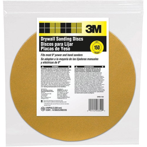 ‎3M Drywall Sanding Discs DW9-150 9″ - Americas Industrial Supply