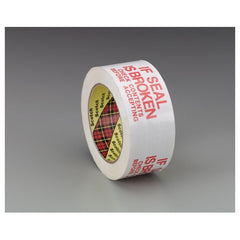Scotch Printed Message Box Sealing Tape 3771 White 48 mm × 100 m - Americas Industrial Supply