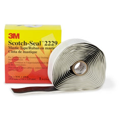 ‎3M Scotch-Seal Mastic Tape Compound 2229 3-3/4″ × 6-1/2″ Black - Americas Industrial Supply