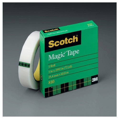 Scotch Magic Tape 810 1″ × 2592″ Boxed - Americas Industrial Supply