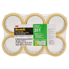 48mm × 50m Performance Box Sealing Tape Clear Alt Mfg # 68813 - Americas Industrial Supply