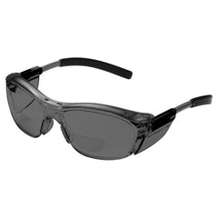 ‎3M Nuvo Reader Protective Eyewear 11501-00000-20 Gray Lens Gray Frame +2.0 Diopter - Americas Industrial Supply