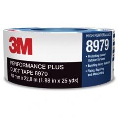 List 8979 48mm x 54.8m Performance Plus Duct Tape - Black - Americas Industrial Supply