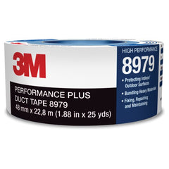 3M Performance Plus Duct Tape 8979 Slate Blue 24 mm × 54.8 m 12.1mil - Americas Industrial Supply