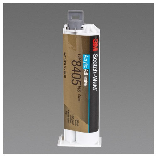 3M Scotch-Weld Acrylic Adhesive DP8405NS Green 45 mL Duo-Pak - Americas Industrial Supply
