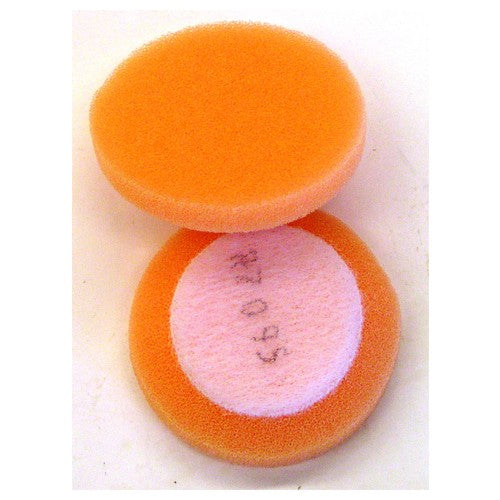 ‎3M Finesse-it Buffing Pad 20274 1-1/2″ Orange Foam White Loop Flat Face - Americas Industrial Supply