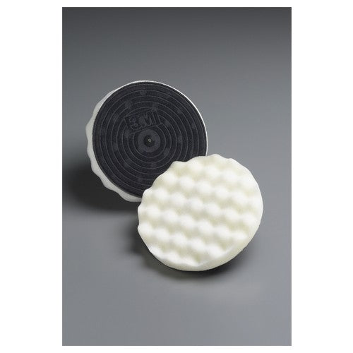 ‎3M Finesse-it Buffing Pad 01912 5-1/4″ White Foam - Americas Industrial Supply