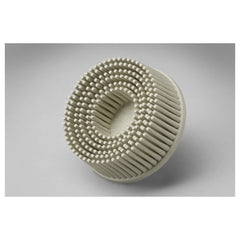 Scotch-Brite Roloc Bristle Disc RD-ZB 120 TR White 1″ × 5/8″ - Americas Industrial Supply