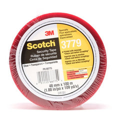 Scotch Security Message Box Sealing Tape 3779 Clear 48 mm × 100 m - Americas Industrial Supply